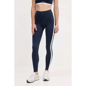 P.E Nation leggins de antrenament Highgate culoarea bleumarin, cu imprimeu, 252G089 imagine