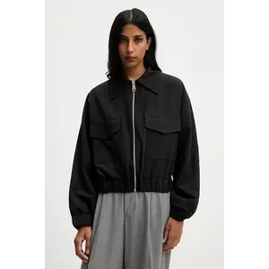 Answear.LAB geaca culoarea negru, de tranzitie imagine