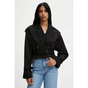 Answear.LAB geaca culoarea negru, de tranzitie imagine