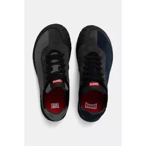 Camper sneakers din piele întoarsă TWS culoarea bleumarin, K201816-002 imagine
