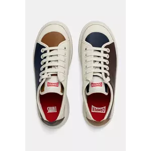 Camper sneakers din piele TWS culoarea bordo, K201626-018 imagine