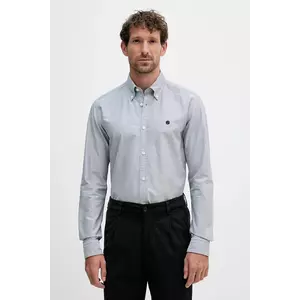 BOSS cămașă din bumbac culoarea bleumarin, slim, 50544951 imagine