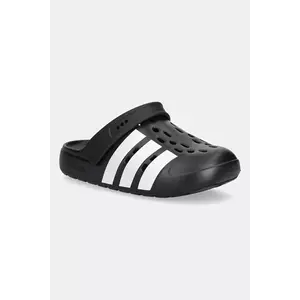 adidas papuci Adilette Clog 2.0 culoarea negru, JQ8058 imagine