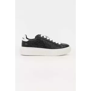 Karl Lagerfeld sneakers din piele KAPRIKA culoarea negru, KL24224 imagine
