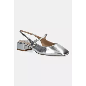 Steve Madden pumps Marjorie culoarea argintiu, cu toc drept, 11003298 imagine