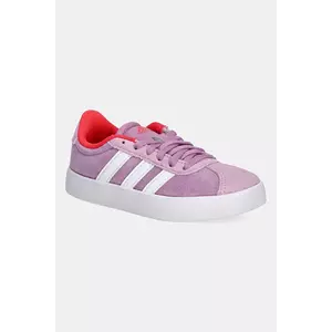 adidas sneakers pentru copii VL COURT 3.0 culoarea violet, JS3761 imagine