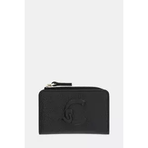 Coccinelle portofel de piele COCCINELLEDULSE SOFT culoarea negru, E2.TQK.17.01.01 imagine