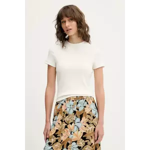 Tommy Jeans tricou culoarea bej, DW0DW20910 imagine