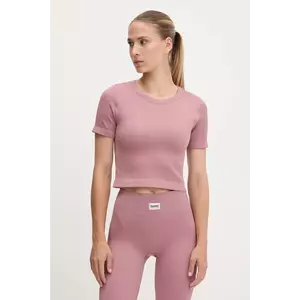 Hummel tricou de antrenament culoarea roz, 230306 imagine