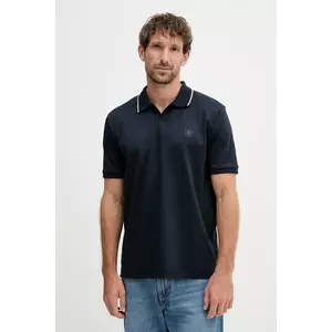 Marc O'Polo polo de bumbac culoarea bleumarin, uni, 526203453080 imagine