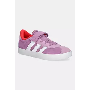 adidas sneakers pentru copii VL COURT 3.0 culoarea violet, JP7832 imagine
