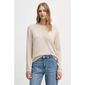 Joop! pulover din amestec de lână culoarea bej, light, 30047489 imagine