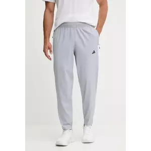 adidas Performance pantaloni de antrenament Train Essentials culoarea gri, uni, JW2506 imagine