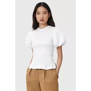 AllSaints bluză DAEL culoarea alb, W013JD imagine