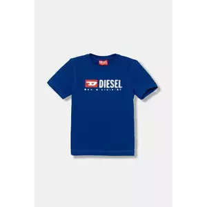 Diesel tricou de bumbac pentru copii TADJUSTK14 T-SHIRT cu imprimeu, J02475 imagine