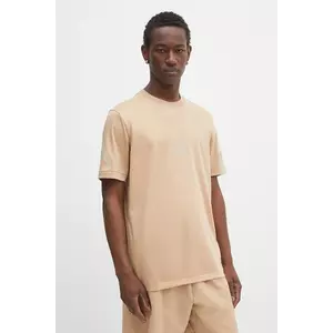 adidas tricou din bumbac x Z.N.E culoarea bej, cu imprimeu, JW4737 imagine