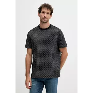 Michael Kors tricou din bumbac culoarea negru, cu imprimeu, CS5529A5KS imagine