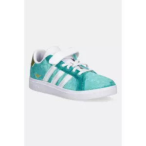 adidas sneakers pentru copii GRAND COURT 2.0 JASMINE culoarea turcoaz, JR4919 imagine