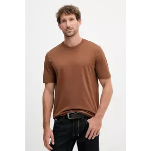 BOSS tricou din bumbac culoarea verde, uni, 50468347 imagine