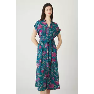 Medicine rochie culoarea verde, midi, evazați imagine