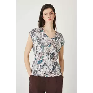 Medicine tricou din bumbac culoarea bej imagine