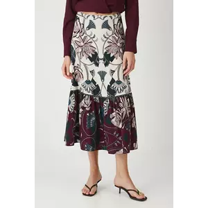 Medicine fustă maxi, evazați imagine