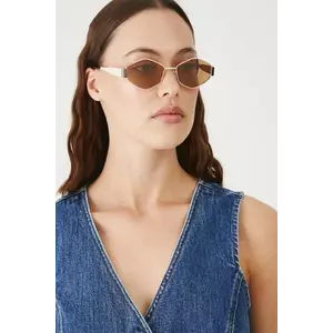 Medicine ochelari de soare culoarea maro imagine