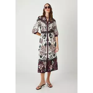 Medicine rochie midi, evazați imagine