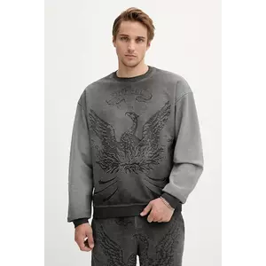 Diesel bluză S-ARON culoarea gri, cu imprimeu, A19289.0IKBV imagine