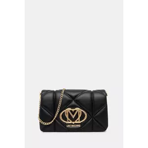 Love Moschino poșetă culoarea negru, JC4043PP1NLC0000 imagine