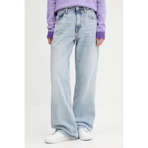 Tommy Jeans blugi high waist, DW0DW21412 imagine