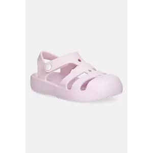 Crocs sandale copii CLASSIC FISHERMAN KIDS culoarea roz, 210626 imagine
