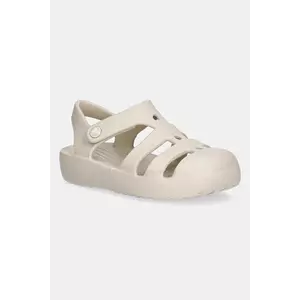 Crocs sandale copii CLASSIC FISHERMAN KIDS culoarea bej, 210626 imagine