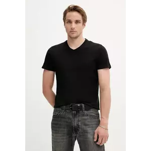 Diesel tricou din bumbac MICHAEL-D-BOX-3PACK 3-pack culoarea negru, uni, A17829.0LIAD imagine