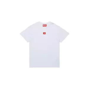 Diesel tricou de bumbac pentru copii TXDIEGO T-SHIRT culoarea alb, cu imprimeu, J02501 imagine