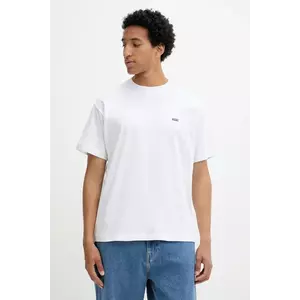 Vans tricou din bumbac culoarea alb, cu imprimeu, VN000R9XWHT1 imagine