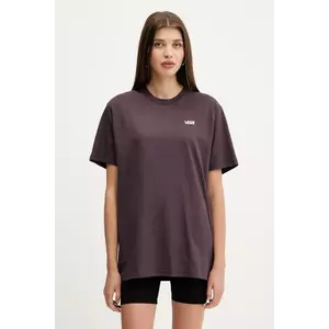 Vans tricou din bumbac culoarea violet, VN0A7RSREMS1 imagine