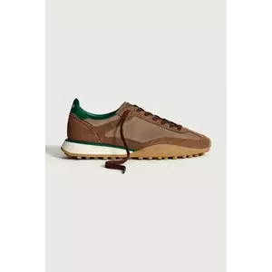 Hoff sneakers BRIDGE MKII BROWN culoarea maro, 22559005 imagine