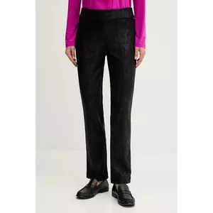 Joseph Ribkoff pantaloni culoarea negru, drept, medium waist, 253000 imagine