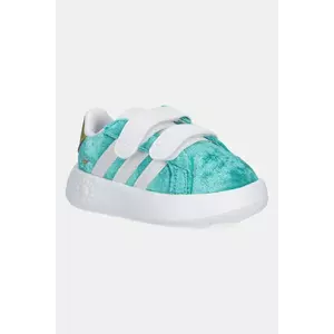 adidas sneakers pentru copii GRAND COURT 2.0 JASMINE culoarea turcoaz, JR4920 imagine