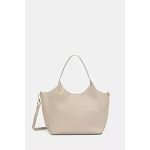 Answear.LAB poseta de piele culoarea bej imagine