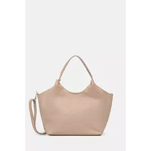 Answear.LAB poseta de piele culoarea roz imagine