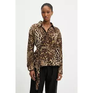 Answear.LAB bluza culoarea maro, modelator imagine