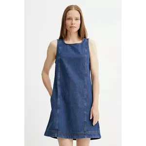 Marc O'Polo rochie jeans culoarea bleumarin, mini, eVazăți, 5000006366 imagine