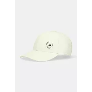 adidas by Stella McCartney șapcă culoarea bej, JZ5519 imagine