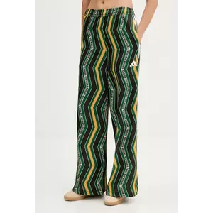 adidas pantaloni de trening x Farm Rio culoarea negru, cu imprimeu, JL8615 imagine