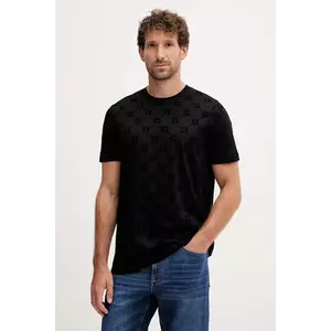 Joop! tricou din bumbac culoarea negru, cu imprimeu, 30046985 imagine