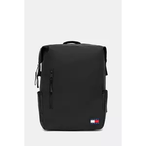 Tommy Jeans rucsac culoarea negru, mare, uni, AM0AM13551 imagine