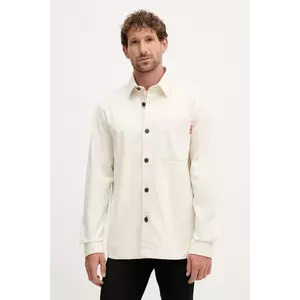 Joop! cămașă culoarea bej, relaxed, 30047274 imagine