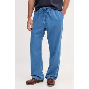 Frescobol Carioca pantaloni de bumbac culoarea violet, drept, 2606.855 imagine